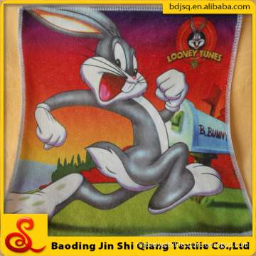 Polyester silk thermal transfer printing towel microfiber hand towel